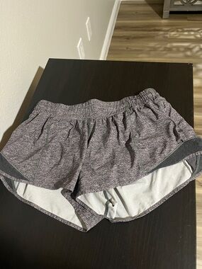 Women's Heather grey Running Shorts - Lightweight Active Shorts